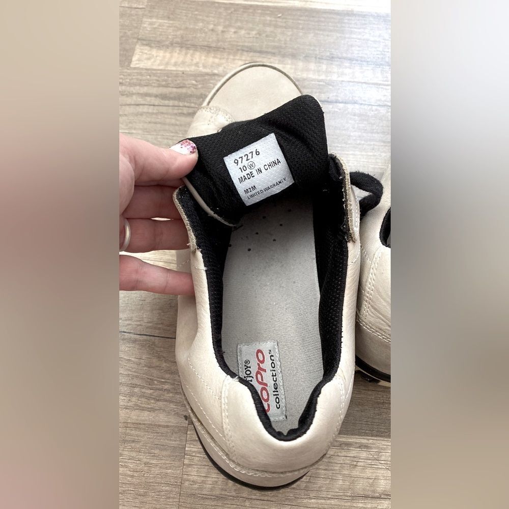 Footjoy Lopro Collection Gray Laced Sneakers. Size 10w - Picture 6 of 9